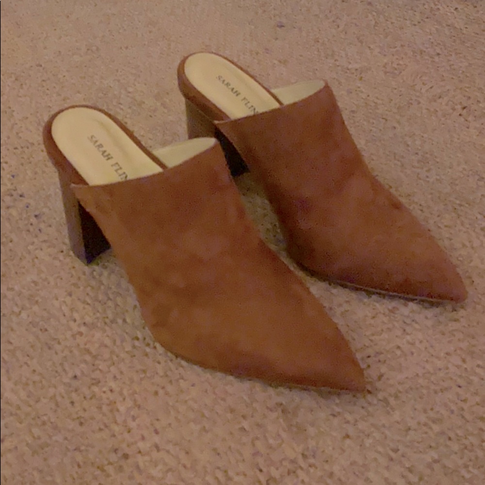 New Sarah Flint High Heeled Mules Size 36